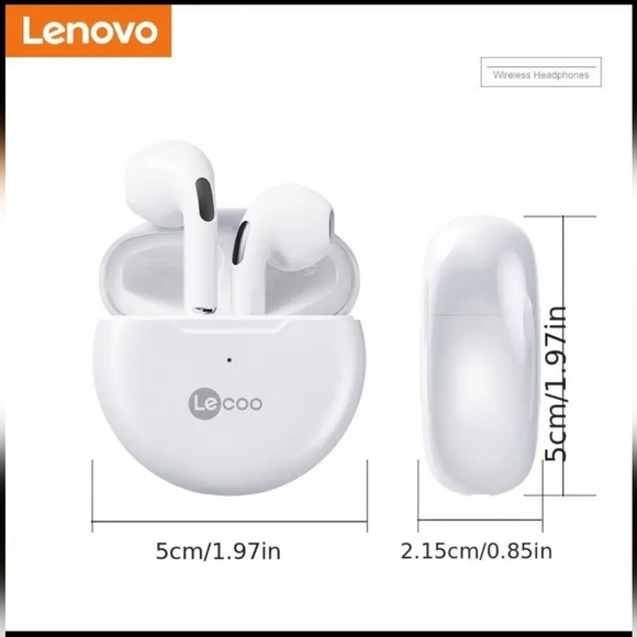 Lenovo Lecoo EW305: Wireless Headset with Siri, Low Latency & Long Battery Life - Picture 3 of 4